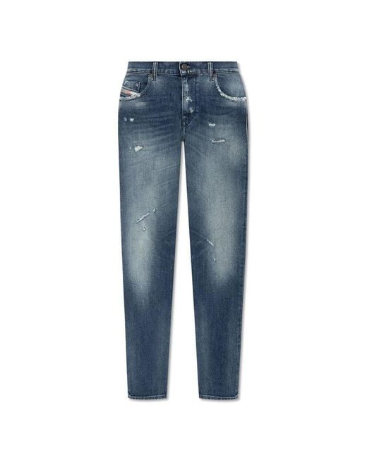 DIESEL Blue '2019 D-strukt L.32' Jeans, for men