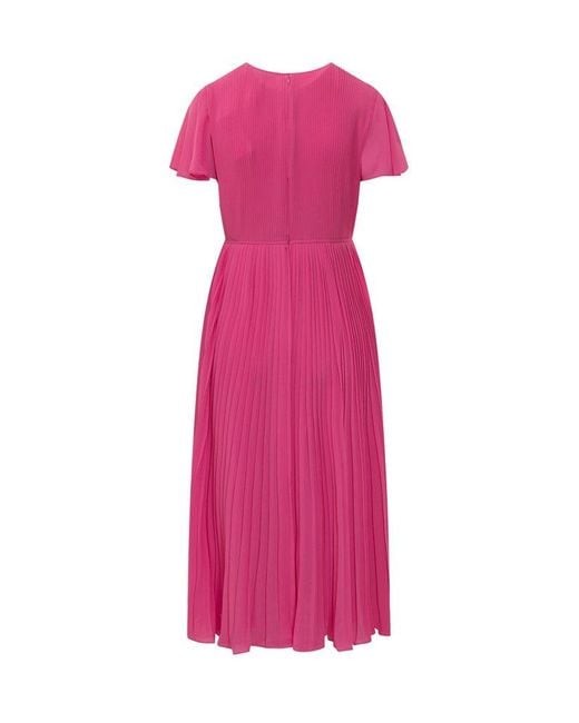 Michael Kors Pink Michael Pleated Dress