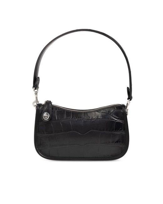 COACH 'swinger 20' Shoulder Bag in Black Lyst