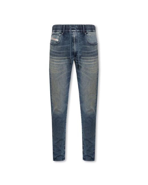DIESEL Blue ‘D-Strukt Jogg’ Jeans for men
