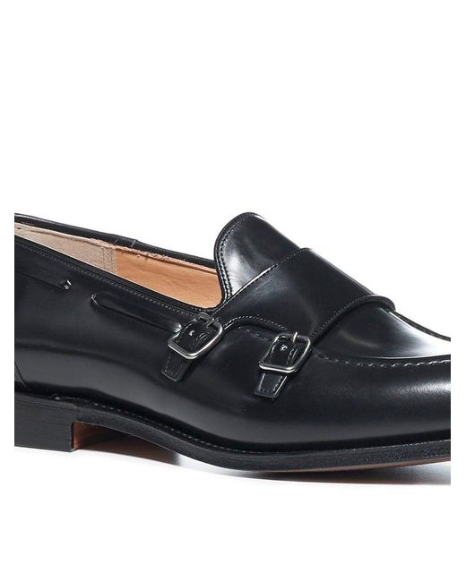 Church's Clatford Monk Strap Loafers in Black for Men | Lyst UK