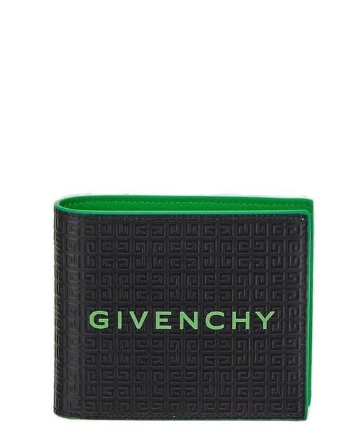 Givenchy Green Logo Wallet for men