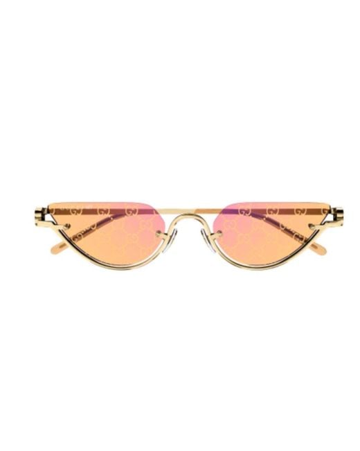 Gucci Pink Cat-eye Frame Sunglasses