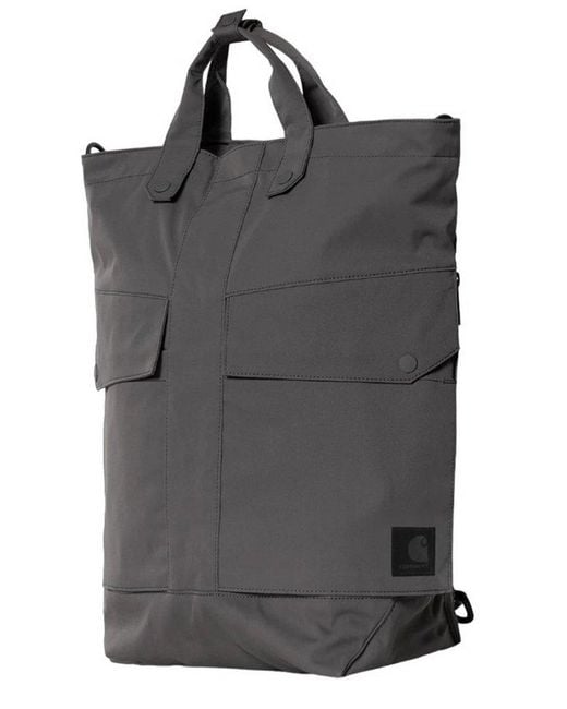 Carhartt Black Balto Logo Patch Backpack