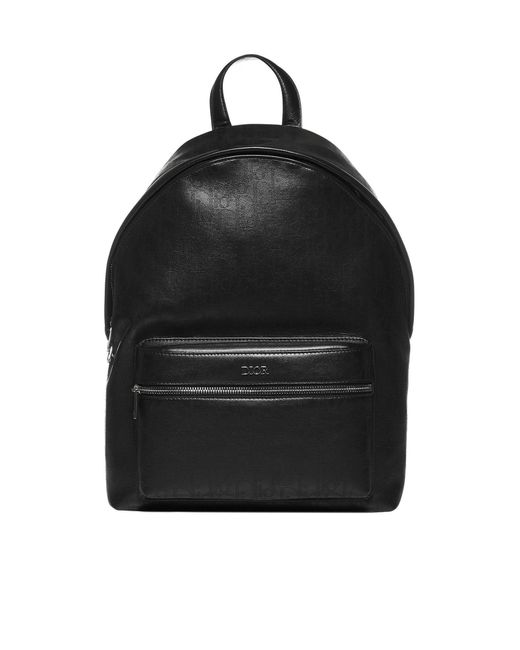 Dior Black Rider Oblique Galaxy Backpack for men