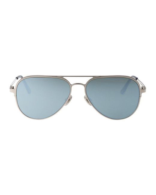 Retrosuperfuture Blue Legacy Aviator Sunglasses