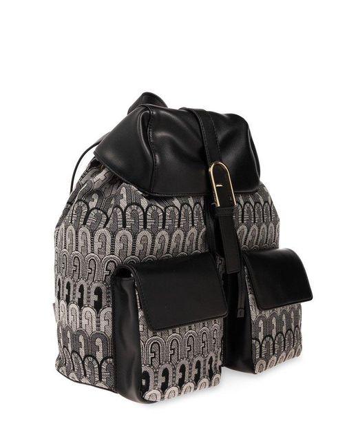 Furla Black ‘Flow Large’ Backpack