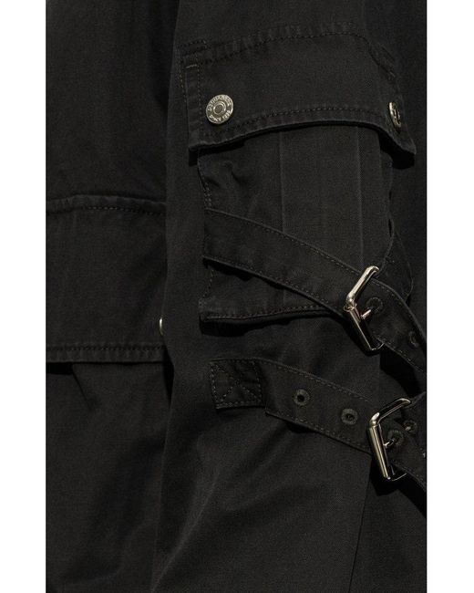 DSquared² Black Jacket Of Type Bomber for men