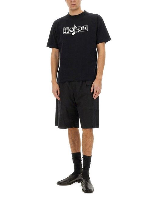 Undercover Black T-Shirt With Print for men