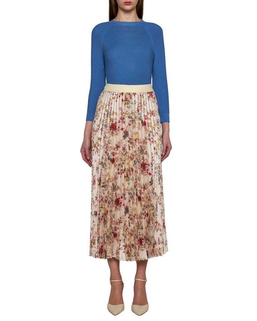 Weekend by Maxmara Blue Linz Crewneck Knit Jumper