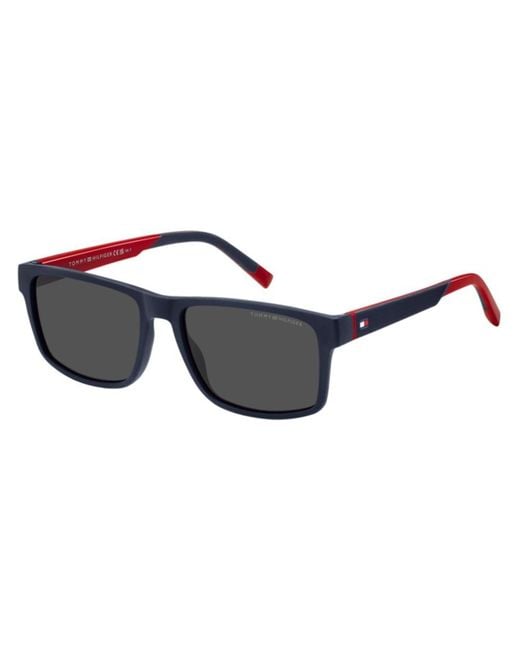 Tommy Hilfiger Black Sqaure Frame Sunglasses for men
