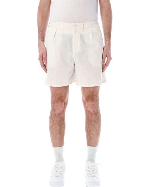 Nike White Seersucker Shorts for men