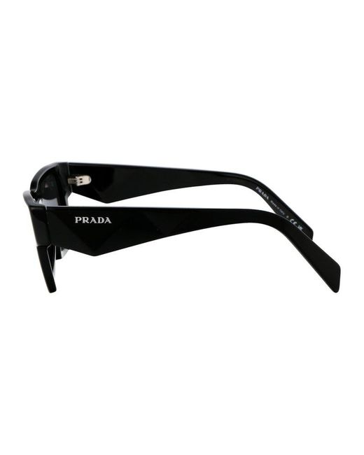 Prada - Linea Rossa Impavid - Mask Sunglasses - Opaque Black Slate Gray -  Prada Collection - Sunglasses - Prada Eyewear - Avvenice