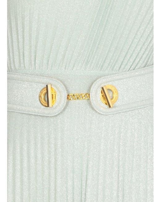 Elisabetta Franchi White Dresses Green