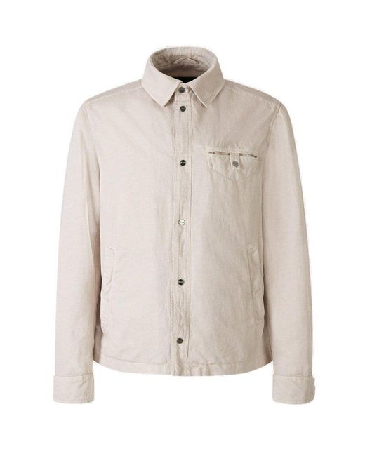 Herno Natural Cotton Denim Jacket for men