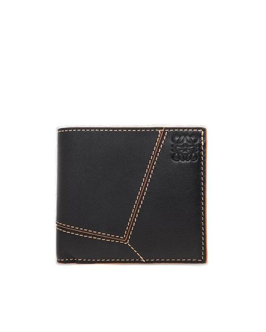 Loewe Leather Wallet in Black for Men Lyst