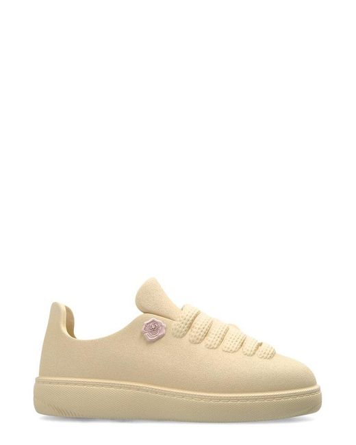 Burberry Natural Bubble Lace-Up Sneakers for men
