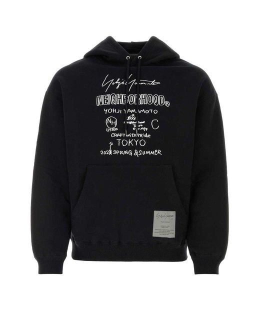 Yohji Yamamoto Black Sweatshirts for men