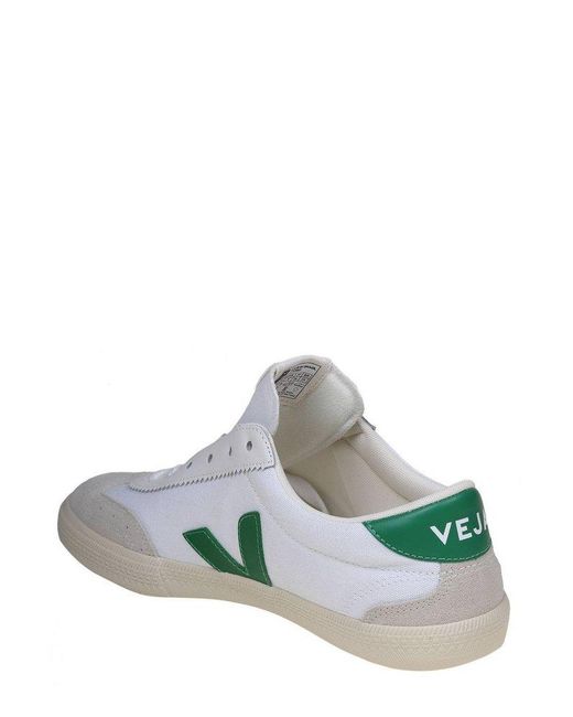 Veja White Volley Low-top Sneakers for men