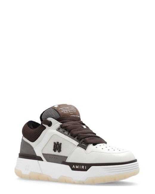 Amiri Multicolor Ma-1 Sneakers In Brown/white