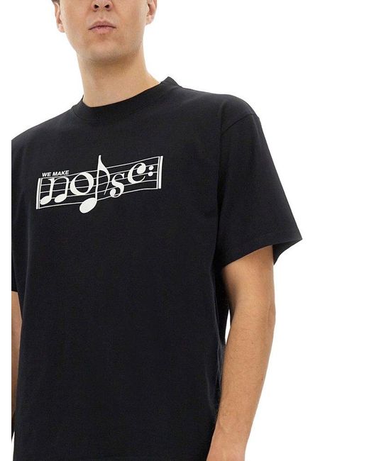 Undercover Black T-Shirt With Print for men