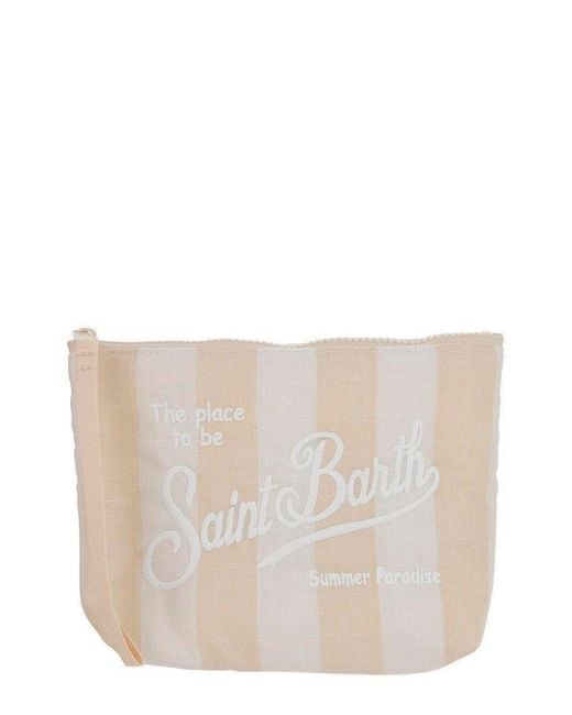 Mc2 Saint Barth Multicolor Aline Soft Striped Pochette