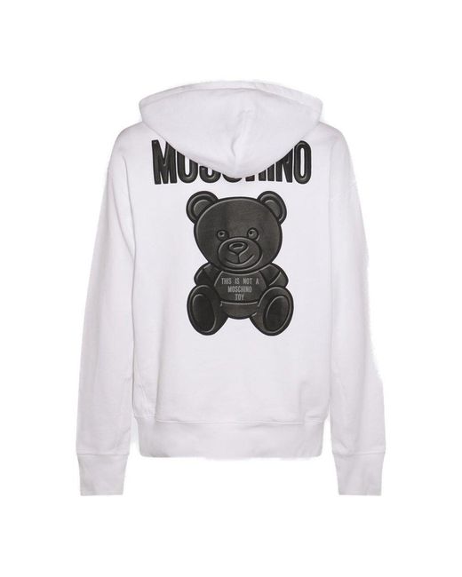 teddy bear zip hoodie
