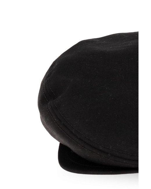 Dolce & Gabbana Black Cotton Flat Cap, for men