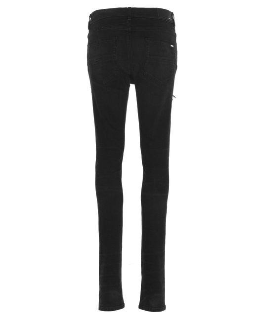amiri black ripped jeans