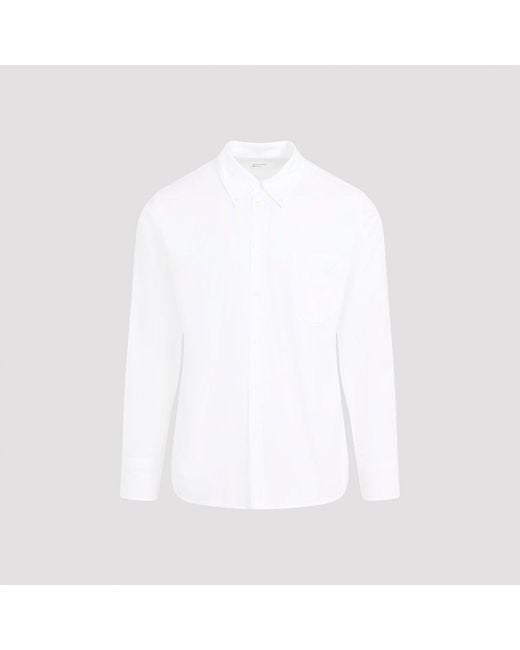 Universal Works White Button-Down Shirt for men