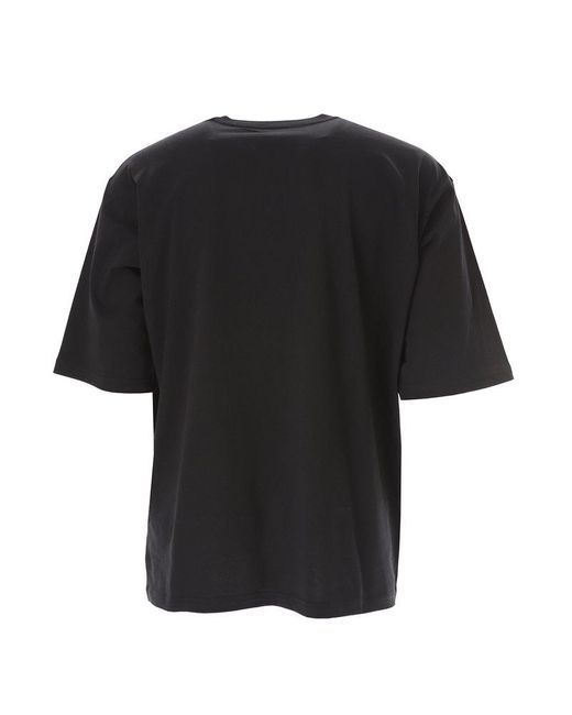 Moschino Black 40 Years Of Love Crewneck T-shirt for men