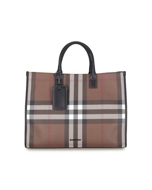 Burberry Brown Tote Bag for men