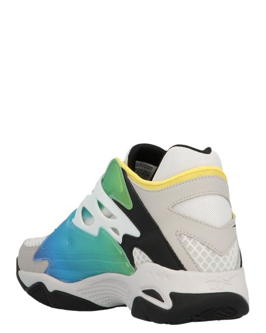 reebok pump multicolor