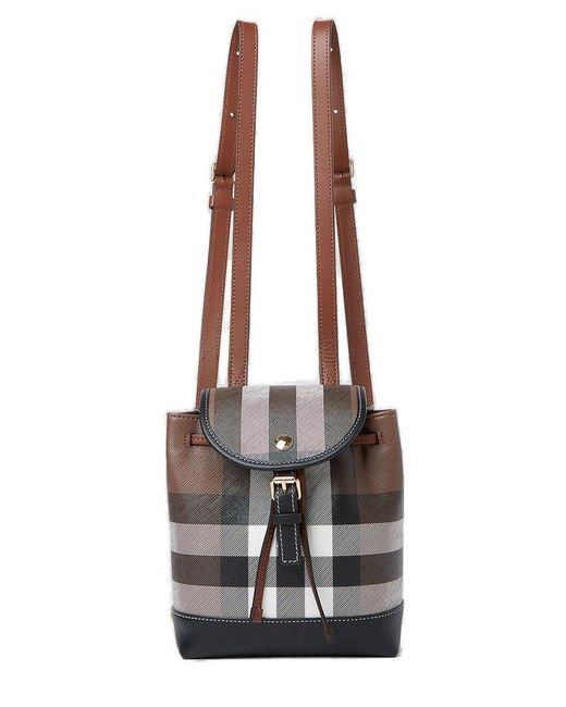 Burberry Brown Micro Backpack