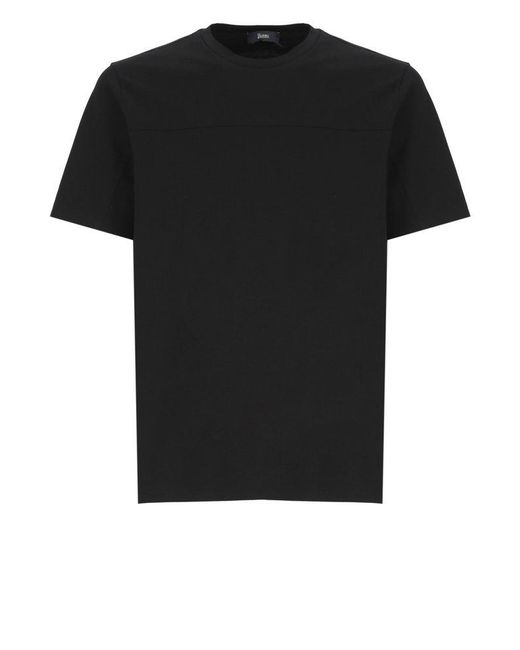 Herno Black T-Shirts And Polos for men