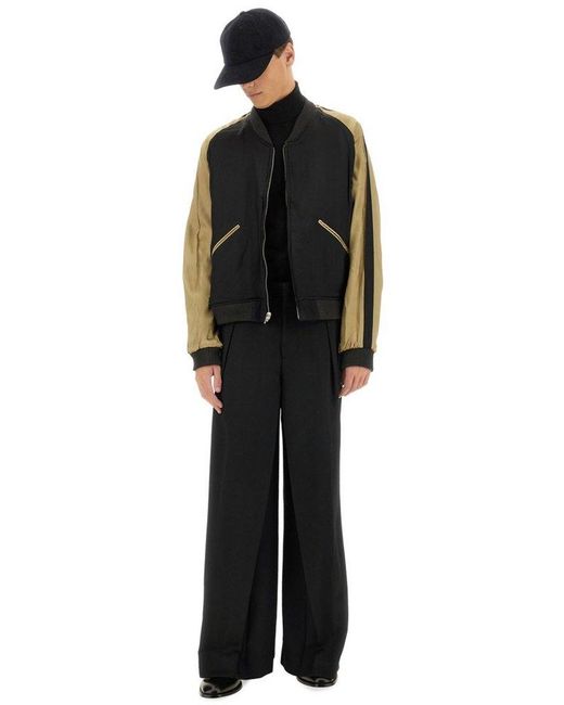 Sasquatchfabrix Black Souvenir Jacket Eastend Serpent for men