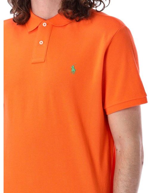 Polo Ralph Lauren Orange Classic Custom T-Shirt for men
