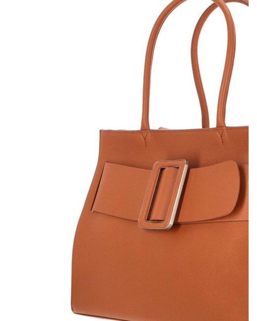 Boyy Brown Bobby Soft Belted Tote Bag