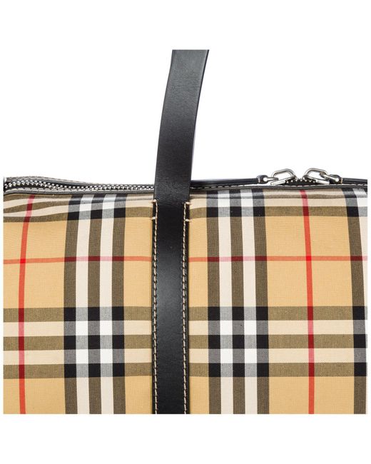 burberry small vintage check duffle