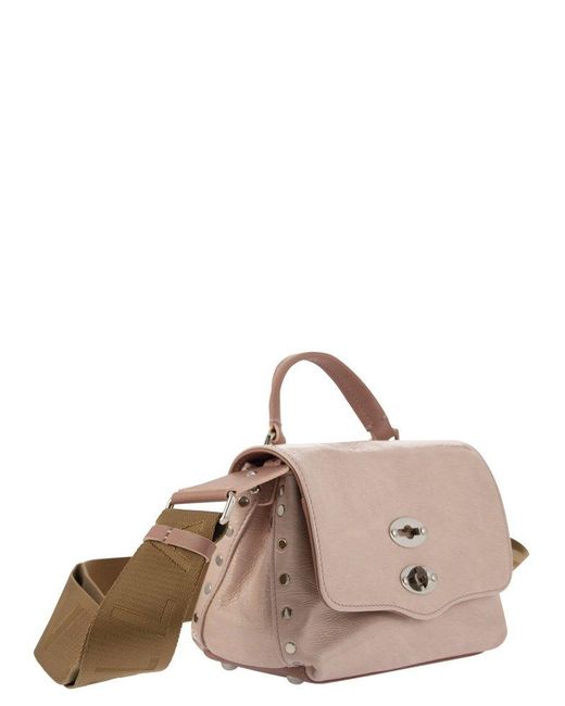 Zanellato Pink Small Postina Foldover-top Tote Bag