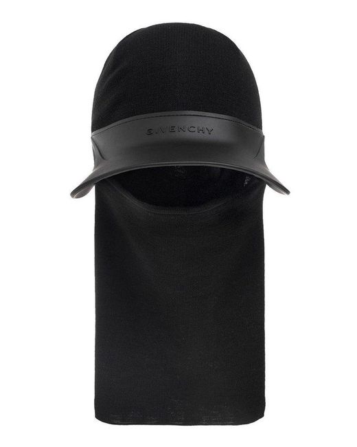 Givenchy Black Balaclava With Visor