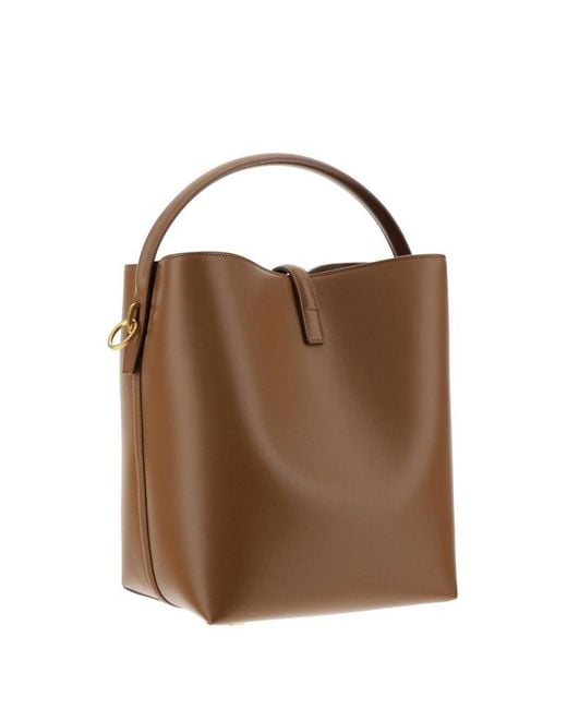 Saint Laurent Ysl Bo Mng M Le 37 Queens Calf in Brown | Lyst