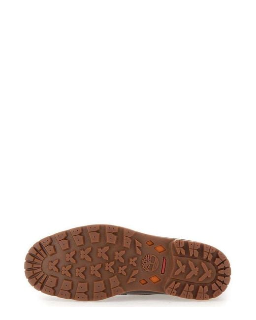 Timberland Brown Lace-Up Boots for men