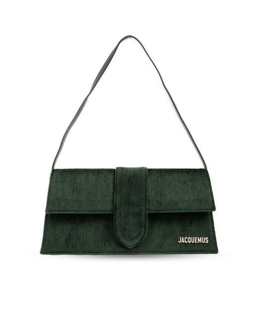 Jacquemus Green ‘Le Bambino Long’ Shoulder Bag