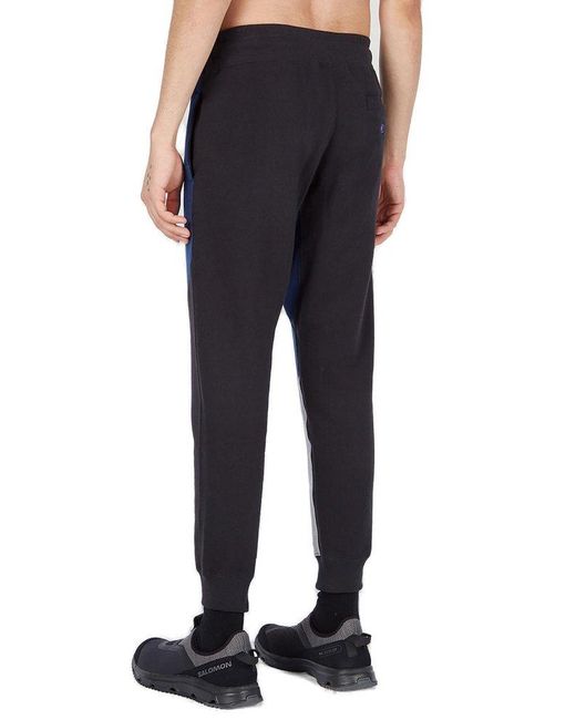 Champion Blue X Anrealage Contrast Panel Drawstring Track Pants for men