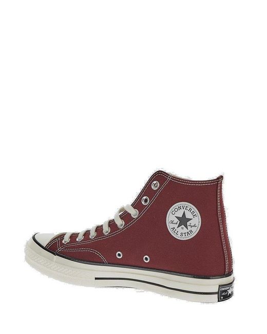 Converse top bordeaux alte