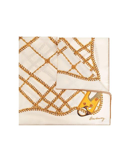 Burberry Natural Silk Shawl, for men