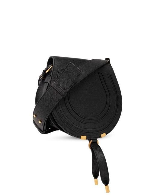 Chloé Black 'marcie Medium' Shoulder Bag,