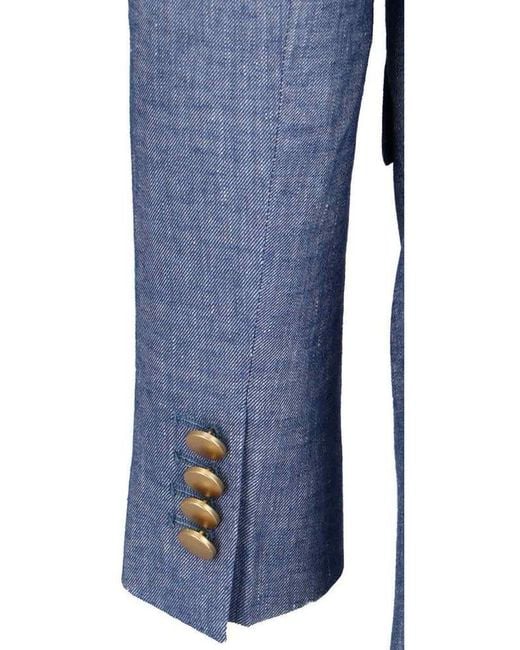 Tagliatore Blue Blazer Jacket