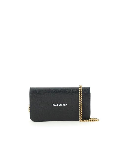 Balenciaga strap wallet hotsell